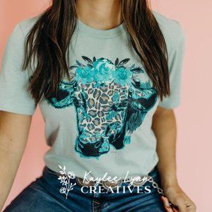 FANCY HEIFER Handmade Graphic Tee